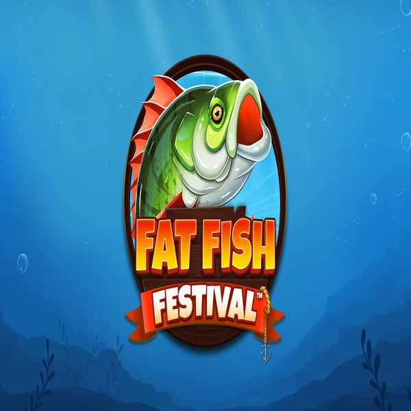 Fat Fish Festival by Wishbone Games, showcased at pelikioskicasinos.fi – game logo